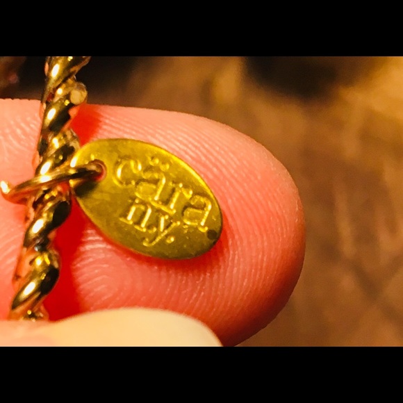 Cara n.y. Gold & Rhinestone Bangle Bracelets - Picture 3 of 8